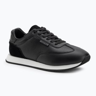 Кросівки чоловічі Calvin Klein HM0HM01871 Low Prof Runn Laceup Perf Lth Black/Bright White