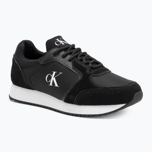 Кросівки чоловічі Calvin Klein YM0YM01326 Retro Runner Sock Lace Up Ny-Su Calvin Navy/Bright White/Gum