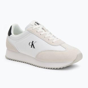 Кросівки чоловічі Calvin Klein YM0YM01325 Retro Runner Lace Up Ny-Su Bright White/Black