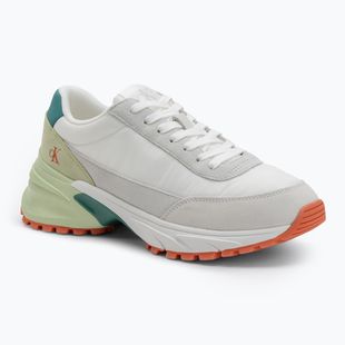 Кросівки чоловічі Calvin Klein YM0YM01292 Hike Runner Casual Ny-Su Bright White/Wild Green/Tigerilily
