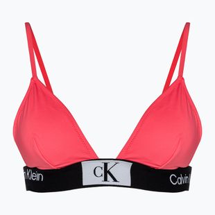 Бюстгальтер купальний Calvin Klein Fixed Triangle-RP calypso coral