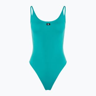 Купальник жіночий Calvin Klein Scoop One Piece blue ocean