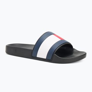 Шльопанці чоловічі Tommy Hilfiger Rubber Flag Pool Slide black