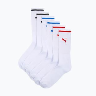 Шкарпетки PUMA Sport Crew Stripe 3 пари white