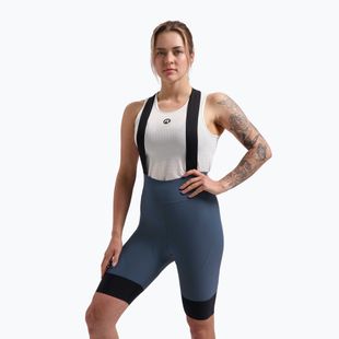 Жіночі велосипедні шорти Rogelli Signature Bib Short W сині