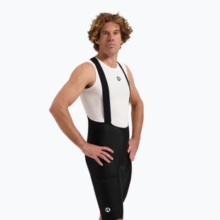Чоловічі велосипедні шорти Rogelli Distance II Bib Short чорні