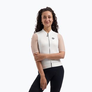 Футболка велосипедна жіноча Rogelli Fast sand/dusty pink/cherry