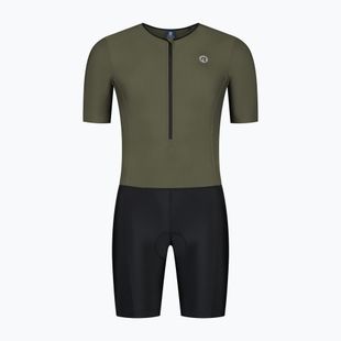 Комбінезон для тріатлону Rogelli Florida Tri Suit black/army green