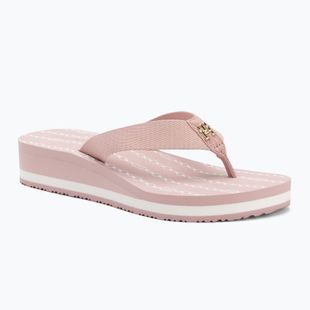 В'єтнамки жіночі Tommy Hilfiger Im Th Chainprint Midwedge Sandal foggy pink