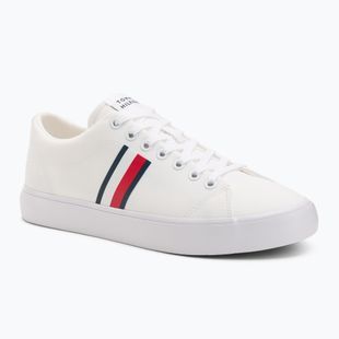 Кеди чоловічі Tommy Hilfiger Th Hi Vulc Low Core Stripes Mesh YBS white