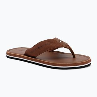 В'єтнамки чоловічі Tommy Hilfiger Leather Beach Sandal winter cognac