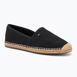 Мокасини жіночі Tommy Hilfiger Flag Canvas black