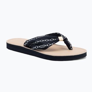 В'єтнамки жіночі Tommy Hilfiger Chain Print Elevated Sandal space blue