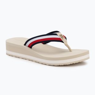 В'єтнамки жіночі Tommy Hilfiger Corp Mid Wedge Beach Sandal muslin