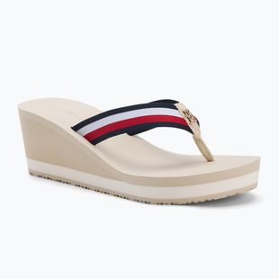 В'єтнамки жіночі Tommy Hilfiger Corporate Wedge Beach Sandal muslin