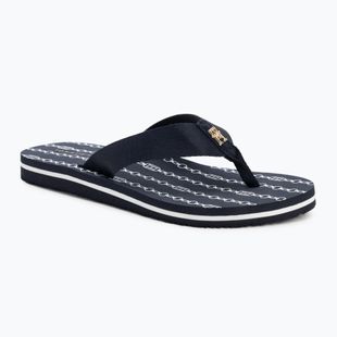 В'єтнамки жіночі Tommy Hilfiger Chain Print Beach Sandal space blue