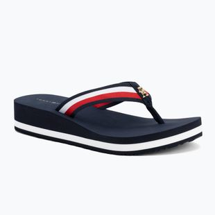 В'єтнамки жіночі Tommy Hilfiger Corp Mid Wedge Beach Sandal space blue