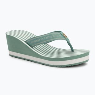 В'єтнамки жіночі Tommy Hilfiger Stripes Wedge Beach Sandal charming green