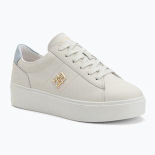 Кросівки жіночі Tommy Hilfiger Platform Court ecru/breezy blue