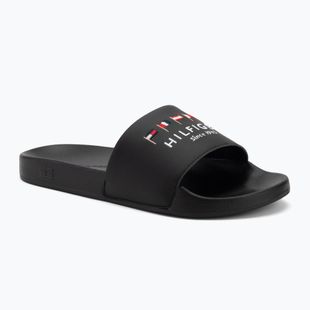 Шльопанці чоловічі Tommy Hilfiger Flags Pool Slide black