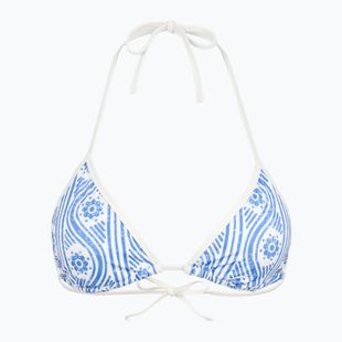 Верхня частина купальника Tommy Hilfiger Triangle Rp Print floral stripe blue spell