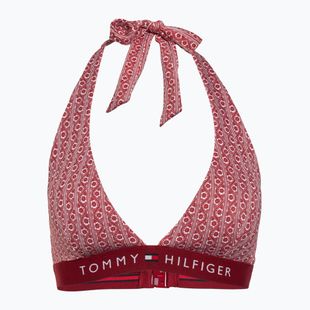 Верхня частина купальника Tommy Hilfiger Halter Rp Print floral stripe regatta red