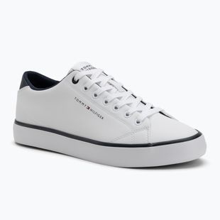 Кеди чоловічі Tommy Hilfiger Th Hi Vulc Core Low Leather Ess YBS white
