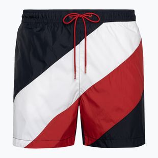 Шорти для плавання чоловічі Tommy Hilfiger Medium Drawstring Diag desert sky