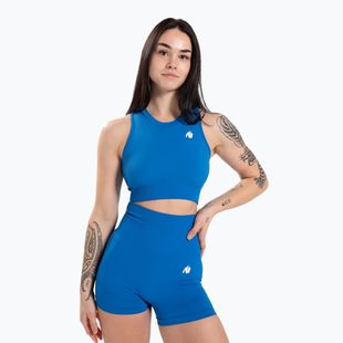 Топ для тренувань жіночий Gorilla Wear Olivia Crop blue