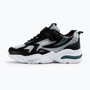 Кросівки дитячі FILA Madrun Velcro black/posy green