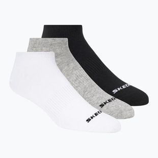 Шкарпетки SKECHERS Non Terry No Show 3 pack white/black