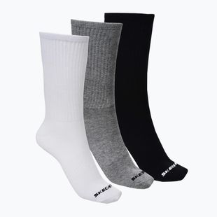 Шкарпетки SKECHERS Non Tery Crew Arch Support 3 pack white/black