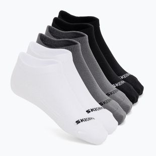 Шкарпетки SKECHERS Non Terry Low Cut white/grey