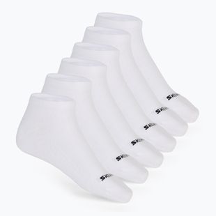 Шкарпетки чоловічі SKECHERS Non Terry Low Cut 6 пар white traditional