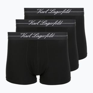Труси чоловічі KARL LAGERFELD Hotel Karl Lyocell Trunk 3 пари black