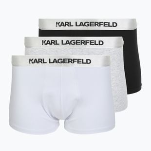 Труси чоловічі KARL LAGERFELD Elastic Trunk 3 пари black/white/grey