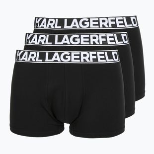Труси чоловічі KARL LAGERFELD Bold Elastic Trunk 3 пари black