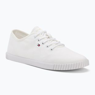Кеди жіночі  Tommy Hilfiger Canvas Lace Up white