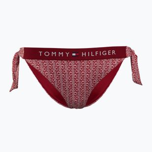 Нижня частина купальника Tommy Hilfiger Cheeky Side Tie Bikini Print floral stripe regatta red