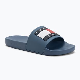 Шльопанці чоловічі Tommy Jeans Pool Slide Ess DBX blue coast