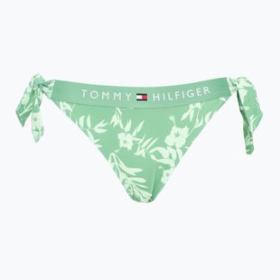 Нижня частина купальника Tommy Hilfiger Cheeky Side Tie Bikini Print floral tropic aop fort green