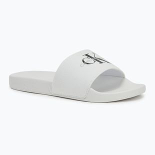 Шльопанці чоловічі Calvin Klein YM0YM01271 Slide Monogram Cv bright white/black