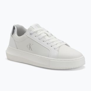 Кросівки жіночі Calvin Klein YW0YW01769 Chunky Cupsole Low Mg bright white/silver
