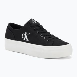 Кеди жіночі Calvin Klein YW0YW01763 Vulc Flatform Low Cv MG black/bright white