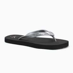 В'єтнамки жіночі Calvin Klein YW0YW01719 Beach Sandal Monologo Tpu black/silver