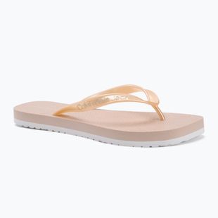 В'єтнамки жіночі Calvin Klein YW0YW01720 Thong+ Tpu Metallic whisper pink/bright white