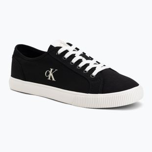 Кеди чоловічі Calvin Klein YM0YM01209 3 Ess Vulc Low Mg Canvas ck black/bright white