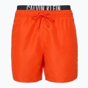 Шорти для плавання чоловічі Calvin Klein KM0KM01093 Intense Power Medium Double WB flaming chili