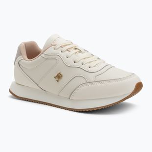 Кросівки жіночі Tommy Hilfiger Leather Runner ivory petal/newsprin