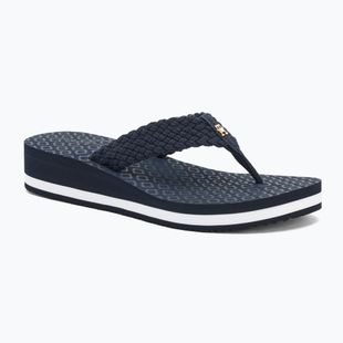 В'єтнамки жіночі Tommy Hilfiger Crochet Mid Beach Sandal space blue